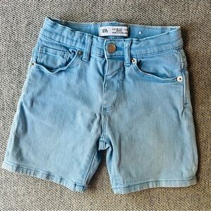 Zara blue shorts size 18-24 months stretchy